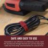 imageVELCRO Brand Fire Retardant Cable Ties  50pk ONEWRAP FR Cable Straps for Contractors Installers or Home Use  8 Inch PreCut Cable Management Ties  Cranberry
