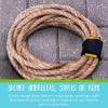 imageVELCRO Brand Garden Series Elastic Straps  Versatile Ties to Bundle Stakes Tool Handles Wrap Fencing Camping Gear or Supplies  Adjustable and Stretch for Snug Fit  Black 2ct 15quot x 1quot15 x 1 2ct