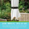 imageVELCRO Brand Garden Series Elastic Straps  Versatile Ties to Bundle Stakes Tool Handles Wrap Fencing Camping Gear or Supplies  Adjustable and Stretch for Snug Fit  Black 2ct 15quot x 1quot30 x 1 2ct