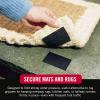imageVELCRO Brand Heavy Duty Fasteners  4x2 Inch Strips 4 Sets  Holds 10 lbs  StickOn Adhesive Backed  Black Industrial Strength  For Indoor or Outdoor Use 90209Black