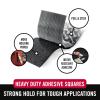 imageVELCRO Brand Heavy Duty Fasteners  4x2 Inch Strips 4 Sets  Holds 10 lbs  StickOn Adhesive Backed  Black Industrial Strength  For Indoor or Outdoor Use 90209Black