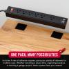imageVELCRO Brand Heavy Duty Fasteners  4x2 Inch Strips 4 Sets  Holds 10 lbs  StickOn Adhesive Backed  Black Industrial Strength  For Indoor or Outdoor Use 90209Black