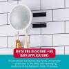 imageVELCRO Brand Kitchen and Bath Mounting Tape Moisture Resistant for Installing Shower Accessories and Bathroom Decor 12ft Heavy Duty Roll Holds 10 pounds Easy Peel and Stick Application WhiteBlack