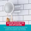 imageVELCRO Brand Kitchen and Bath Mounting Tape Moisture Resistant for Installing Shower Accessories and Bathroom Decor 12ft Heavy Duty Roll Holds 10 pounds Easy Peel and Stick Application WhiteWhite