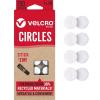 imageVELCRO Brand ECO Collection  150pk  StickEM Mounting Circles for Office or School  Accessory for Laminating Sheets and Projects  34in Adhesive Dots White