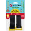 imageVELCRO Brand Garden Series Elastic Straps  Versatile Ties to Bundle Stakes Tool Handles Wrap Fencing Camping Gear or Supplies  Adjustable and Stretch for Snug Fit  Black 2ct 15quot x 1quot15 x 1 2ct