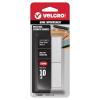 imageVELCRO Brand Heavy Duty Fasteners  4x2 Inch Strips 4 Sets  Holds 10 lbs  StickOn Adhesive Backed  Black Industrial Strength  For Indoor or Outdoor Use 90209White