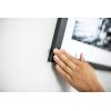 imageVELCRO Brand HANGables Removable Wall Fasteners  Strong Adhesive Hold Up to 75 kg  16  lb per set of 4  EasytoRemove from Wall Firm Hold to Frame or Mirror  1  x 3in strips 8 sets WhiteLarge Strips