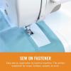 imageVELCRO Brand Sew On Fabric TapeSubstitute for Snaps Buttons or ZippersAlterations and Hemming15ft Bulk Pack Hook and Loop Fastener BlackWhite