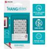 imageVELCRO Brand HANGables Removable Wall Fasteners  Strong Adhesive Hold Up to 75 kg  16  lb per set of 4  EasytoRemove from Wall Firm Hold to Frame or Mirror  1  x 3in strips 8 sets WhiteLarge Strips