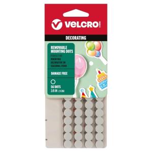 imageVELCRO Brand  Removable Mounting Circles  38quot 56 ct 95188
