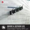 imageVELCRO Brand Industrial Strength Fasteners  Extreme Outdoor Weather Conditions  Heavy Duty Strength Holds up to 15 lbs  4 x 2 inch Strips 3 Sets Black VEL30758USA