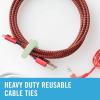 imageVELCRO Brand 150pk Cable Ties Value Pack  Replace Zip Ties with Reusable Straps ampamp ONEWRAP Cable Ties  60Pk  8 x 12quot Straps Multicolor  Strong Reusable Wire Management